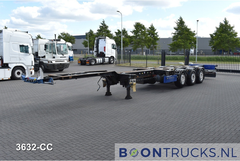 Pacton T3-010 | 2x20-30-40-45ft HC * LIFT AXLE * SAF/DISC * NL TRAILER * APK 10-2025 - סמיטריילר מוביל מכולות/ החלפת גוף: תמונה 5 Pacton T3-010 | 2x20-30-40-45ft HC * LIFT AXLE * SAF/DISC * NL TRAILER * APK 10-2025 - סמיטריילר מוביל מכולות/ החלפת גוף: תמונה 5