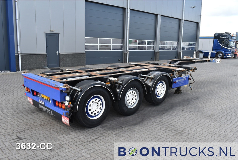 Pacton T3-010 | 2x20-30-40-45ft HC * LIFT AXLE * SAF/DISC * NL TRAILER * APK 10-2025 - סמיטריילר מוביל מכולות/ החלפת גוף: תמונה 1 Pacton T3-010 | 2x20-30-40-45ft HC * LIFT AXLE * SAF/DISC * NL TRAILER * APK 10-2025 - סמיטריילר מוביל מכולות/ החלפת גוף: תמונה 1