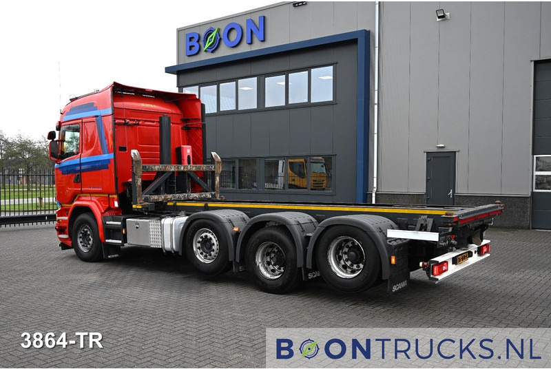 Scania R450 8x2 | EURO6 * CONTAINER TRANSPORT * 20ft TIPPING * NL TRUCK * APK 02-2026 - מוביל מכולות/ משאית החלפת גוף: תמונה 4 Scania R450 8x2 | EURO6 * CONTAINER TRANSPORT * 20ft TIPPING * NL TRUCK * APK 02-2026 - מוביל מכולות/ משאית החלפת גוף: תמונה 4