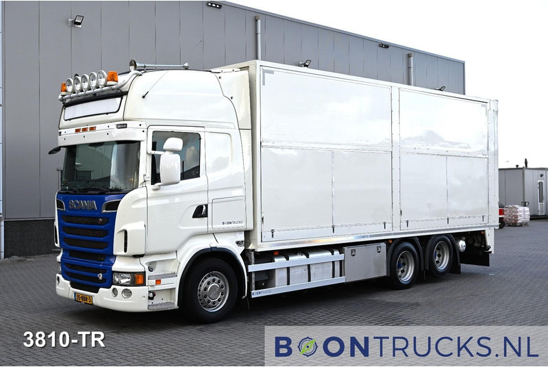 Scania R500 V8 6x2 | EURO5 * FULL AIR * RETARDER * POULTRY * NL TRUCK * APK 05-2026 - משאית להובלת בעלי חיים: תמונה 1 Scania R500 V8 6x2 | EURO5 * FULL AIR * RETARDER * POULTRY * NL TRUCK * APK 05-2026 - משאית להובלת בעלי חיים: תמונה 1