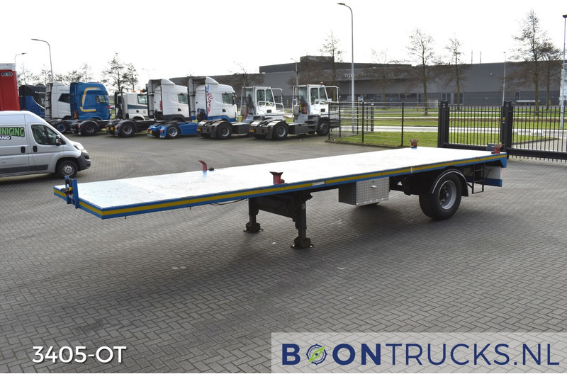 Schmitz Cargobull SKO 10 PLATTE BAK | TWISTLOCKS 20ft * L 900 cm * KENTEKEN LANGZAAM VERKEER - סמיטריילר צד נופל/ שטוח: תמונה 5 Schmitz Cargobull SKO 10 PLATTE BAK | TWISTLOCKS 20ft * L 900 cm * KENTEKEN LANGZAAM VERKEER - סמיטריילר צד נופל/ שטוח: תמונה 5