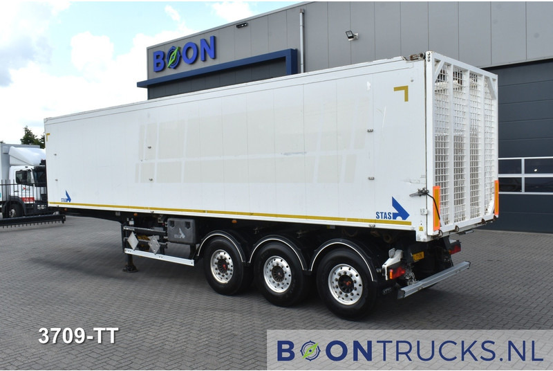 Stas S300CX TIPPER | 57 M3 * LIFT AXLE * ALU * 90% TIRES * NL TRAILER * APK 03-2026 - סמיטריילר עם מזהיר: תמונה 4 Stas S300CX TIPPER | 57 M3 * LIFT AXLE * ALU * 90% TIRES * NL TRAILER * APK 03-2026 - סמיטריילר עם מזהיר: תמונה 4