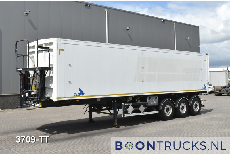 Stas S300CX TIPPER | 57 M3 * LIFT AXLE * ALU * 90% TIRES * NL TRAILER * APK 03-2026 - סמיטריילר עם מזהיר: תמונה 1 Stas S300CX TIPPER | 57 M3 * LIFT AXLE * ALU * 90% TIRES * NL TRAILER * APK 03-2026 - סמיטריילר עם מזהיר: תמונה 1