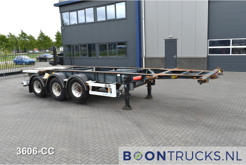 Van Hool 3B0071 TANK CHASSIS | 20-30ft * ADR: FL, AT, OX * 3840 KG * LIFT AXLE - סמיטריילר מוביל מכולות/ החלפת גוף: תמונה 4 Van Hool 3B0071 TANK CHASSIS | 20-30ft * ADR: FL, AT, OX * 3840 KG * LIFT AXLE - סמיטריילר מוביל מכולות/ החלפת גוף: תמונה 4