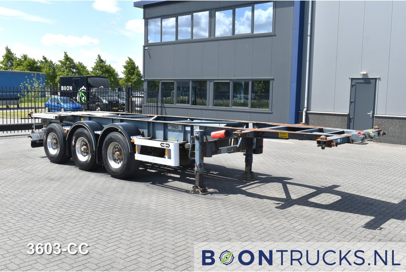 Van Hool 3B0071 TANK CHASSIS | 20-30ft * ADR: FL, AT, OX * 3840 KG * LIFT AXLE - סמיטריילר מוביל מכולות/ החלפת גוף: תמונה 4 Van Hool 3B0071 TANK CHASSIS | 20-30ft * ADR: FL, AT, OX * 3840 KG * LIFT AXLE - סמיטריילר מוביל מכולות/ החלפת גוף: תמונה 4