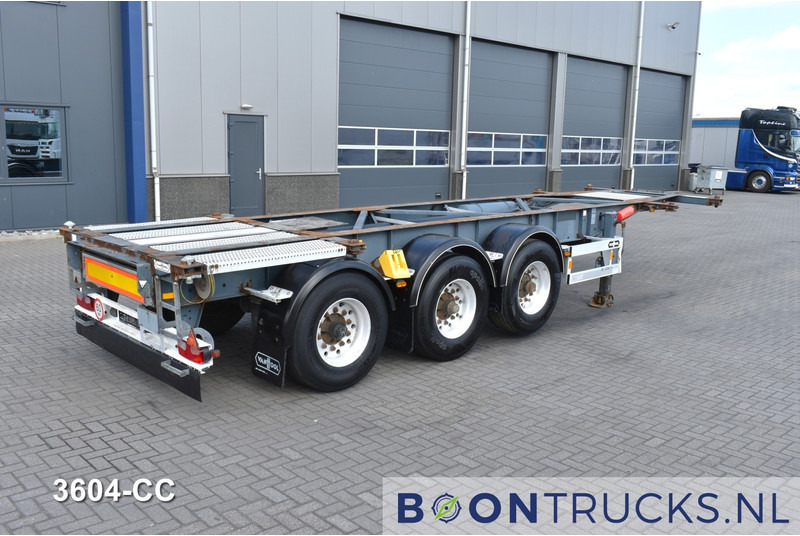 Van Hool 3B0071 TANK CHASSIS | 20-30ft * ADR: FL, AT, OX * 3840 KG * LIFT AXLE - סמיטריילר מוביל מכולות/ החלפת גוף: תמונה 1 Van Hool 3B0071 TANK CHASSIS | 20-30ft * ADR: FL, AT, OX * 3840 KG * LIFT AXLE - סמיטריילר מוביל מכולות/ החלפת גוף: תמונה 1