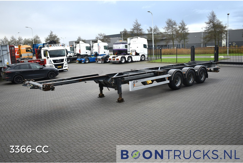 Van Hool 3B2015 FIXED CHASSIS | 2x20-40ft HC * 4600 Kg * NL TRAILER - סמיטריילר מוביל מכולות/ החלפת גוף: תמונה 4 Van Hool 3B2015 FIXED CHASSIS | 2x20-40ft HC * 4600 Kg * NL TRAILER - סמיטריילר מוביל מכולות/ החלפת גוף: תמונה 4