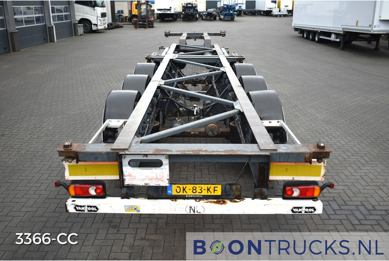 Van Hool 3B2015 FIXED CHASSIS | 2x20-40ft HC * 4600 Kg * NL TRAILER - סמיטריילר מוביל מכולות/ החלפת גוף: תמונה 5 Van Hool 3B2015 FIXED CHASSIS | 2x20-40ft HC * 4600 Kg * NL TRAILER - סמיטריילר מוביל מכולות/ החלפת גוף: תמונה 5