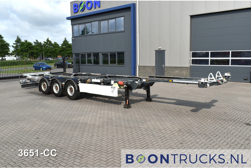 Van Hool A3C002 2x20-30-40-45ft HC * LIFT AXLE * SAF / DISC * EXTENDABLE REAR - סמיטריילר מוביל מכולות/ החלפת גוף: תמונה 4 Van Hool A3C002 2x20-30-40-45ft HC * LIFT AXLE * SAF / DISC * EXTENDABLE REAR - סמיטריילר מוביל מכולות/ החלפת גוף: תמונה 4