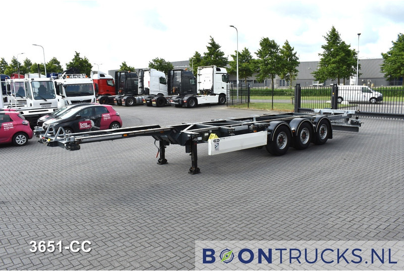 Van Hool A3C002 2x20-30-40-45ft HC * LIFT AXLE * SAF / DISC * EXTENDABLE REAR - סמיטריילר מוביל מכולות/ החלפת גוף: תמונה 5 Van Hool A3C002 2x20-30-40-45ft HC * LIFT AXLE * SAF / DISC * EXTENDABLE REAR - סמיטריילר מוביל מכולות/ החלפת גוף: תמונה 5