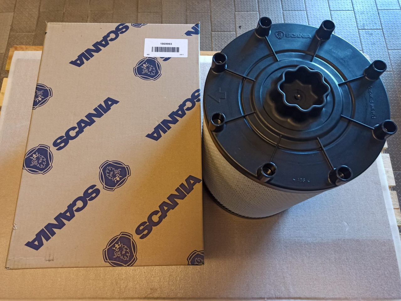SCANIA AIR FILTER - 1869993 - מסנן אוויר עבור משאית: תמונה 1 SCANIA AIR FILTER - 1869993 - מסנן אוויר עבור משאית: תמונה 1