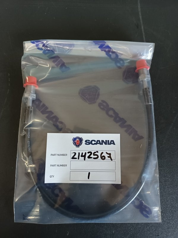 SCANIA HOSE ASSEMBLY - 2142567 - קו בלמים/ צינור עבור משאית: תמונה 1 SCANIA HOSE ASSEMBLY - 2142567 - קו בלמים/ צינור עבור משאית: תמונה 1