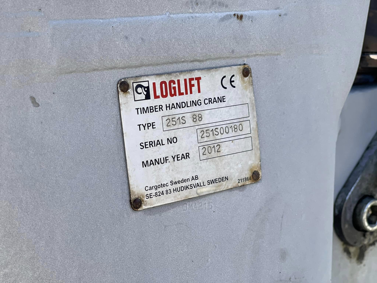 Loglift 251S - עגורן מעמיס: תמונה 4 Loglift 251S - עגורן מעמיס: תמונה 4