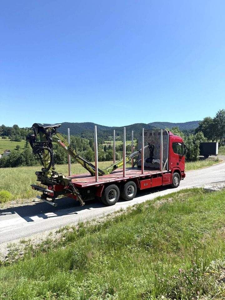 SCANIA R520 XT - משאית עץ, משאית מנוף: תמונה 5 SCANIA R520 XT - משאית עץ, משאית מנוף: תמונה 5