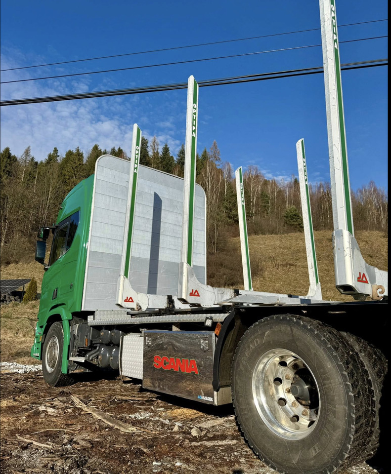 SCANIA R580 - משאית עץ, משאית מנוף: תמונה 5 SCANIA R580 - משאית עץ, משאית מנוף: תמונה 5