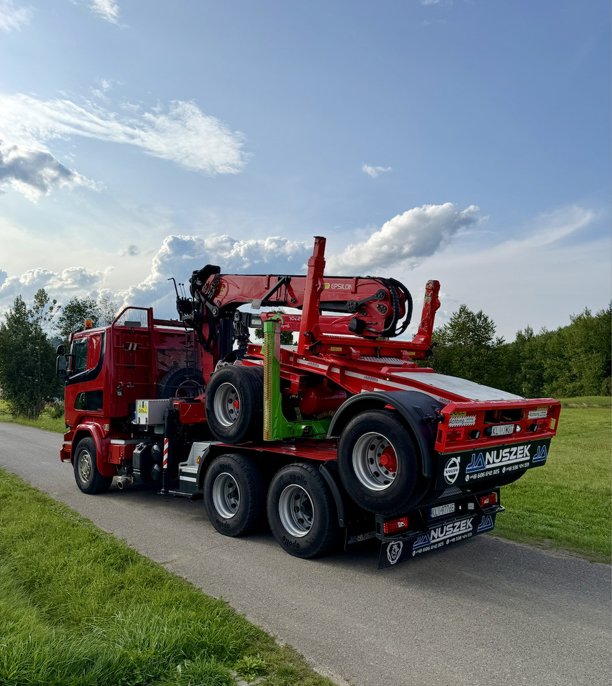 SCANIA R580 - משאית עץ, משאית מנוף: תמונה 4 SCANIA R580 - משאית עץ, משאית מנוף: תמונה 4