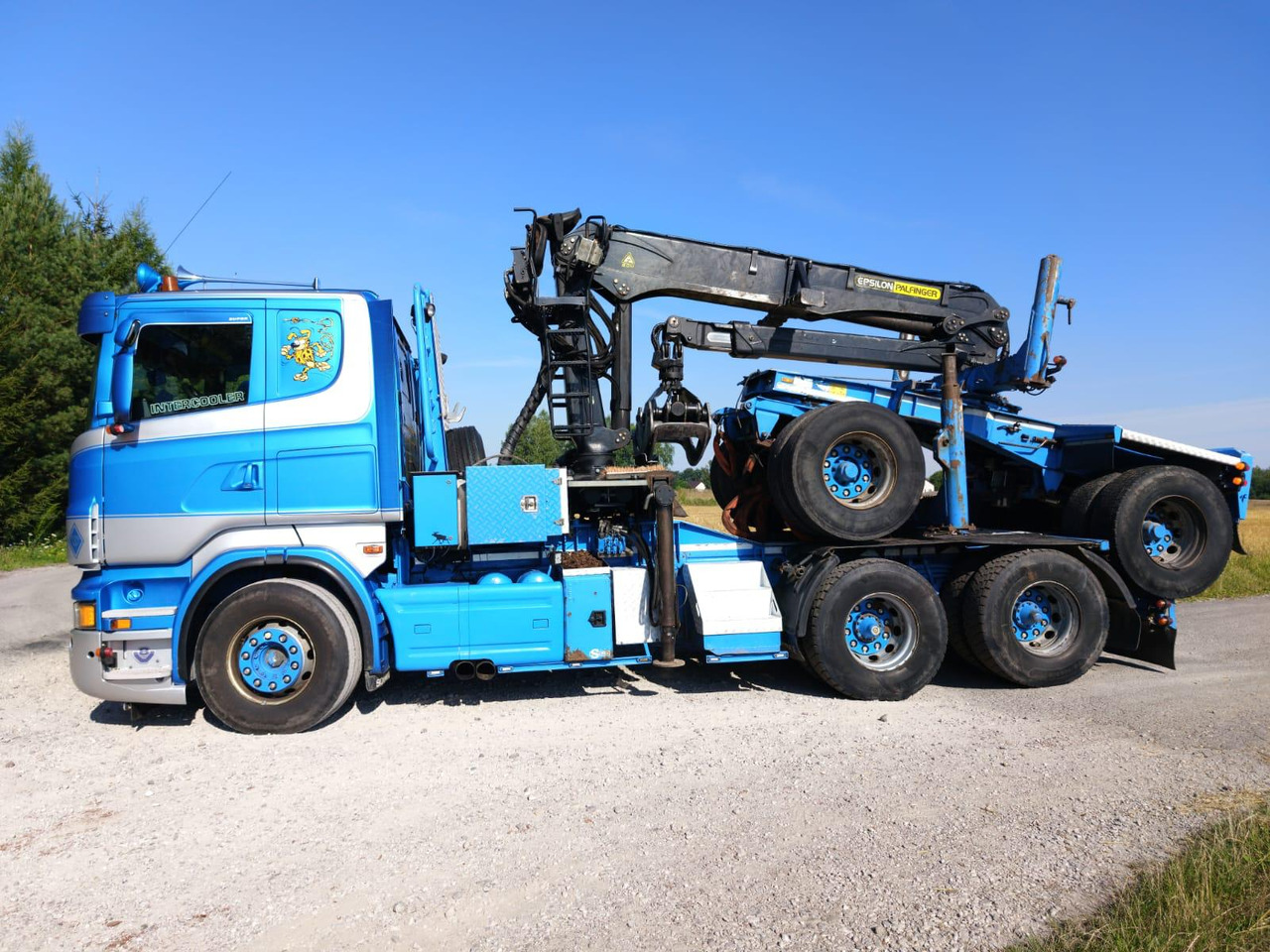 SCANIA R620 V8 - משאית עץ: תמונה 4 SCANIA R620 V8 - משאית עץ: תמונה 4