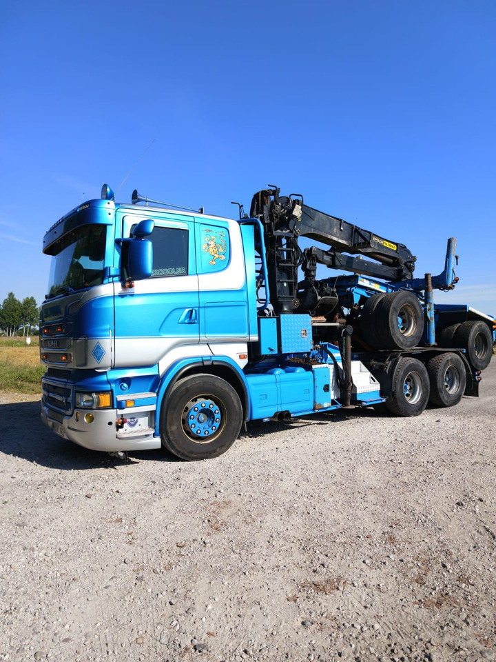 SCANIA R620 V8 - משאית עץ: תמונה 2 SCANIA R620 V8 - משאית עץ: תמונה 2