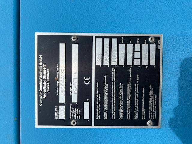 Compair MA-351 A - מדחס אוויר: תמונה 5 Compair MA-351 A - מדחס אוויר: תמונה 5