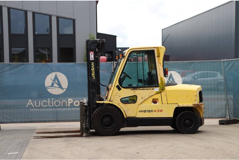 Hyster H4.50XM - מלגזת סולר: תמונה 1 Hyster H4.50XM - מלגזת סולר: תמונה 1