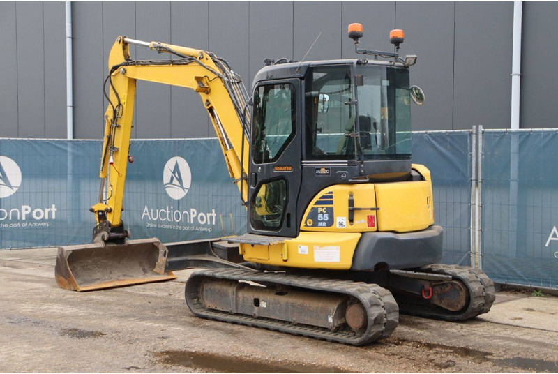 Komatsu PC55MR-3 - מחפר סורק: תמונה 4 Komatsu PC55MR-3 - מחפר סורק: תמונה 4
