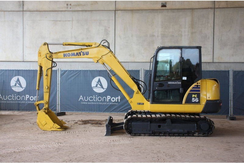 Komatsu PC56-7 - מחפר סורק: תמונה 2 Komatsu PC56-7 - מחפר סורק: תמונה 2