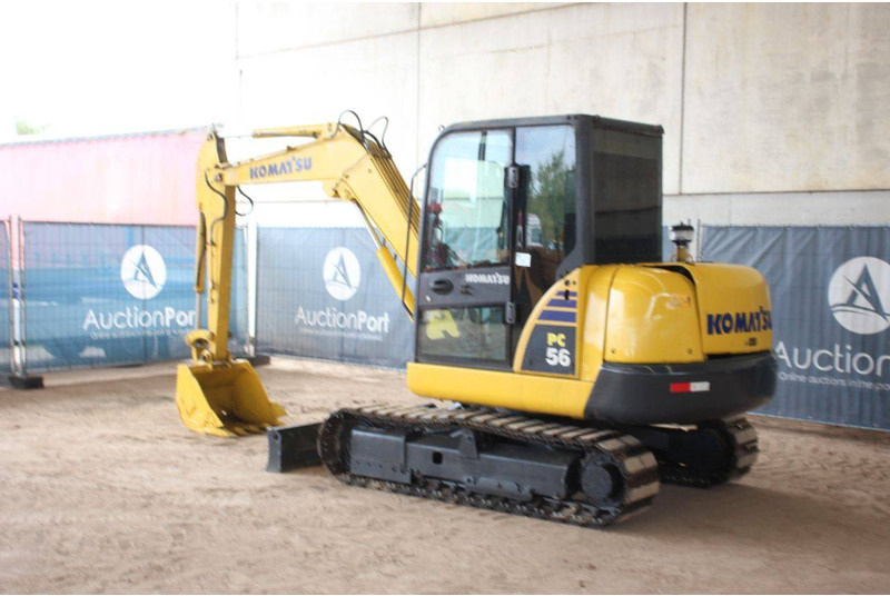 Komatsu PC56-7 - מחפר סורק: תמונה 3 Komatsu PC56-7 - מחפר סורק: תמונה 3
