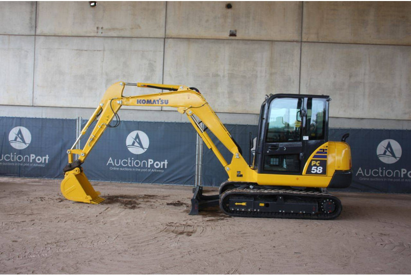 Komatsu PC58-8 - מחפר סורק: תמונה 2 Komatsu PC58-8 - מחפר סורק: תמונה 2