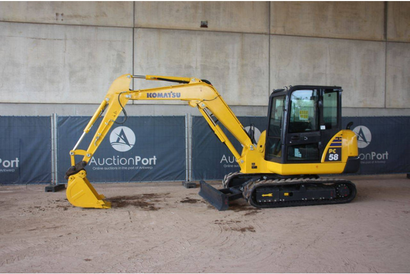 Komatsu PC58-8 - מחפר סורק: תמונה 1 Komatsu PC58-8 - מחפר סורק: תמונה 1