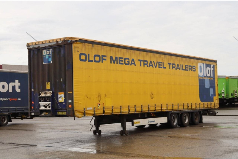 Krone SD - סמיטריילר עם וילונות צד: תמונה 2 Krone SD - סמיטריילר עם וילונות צד: תמונה 2