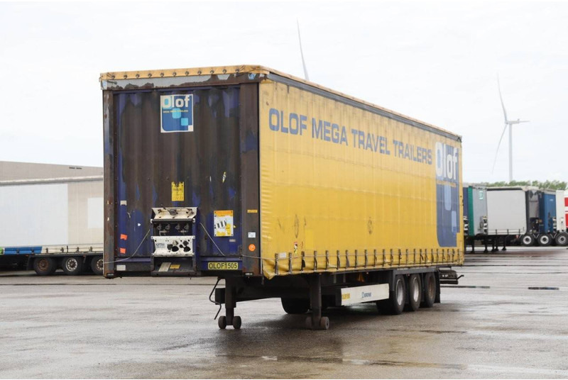 Krone SD - סמיטריילר עם וילונות צד: תמונה 1 Krone SD - סמיטריילר עם וילונות צד: תמונה 1