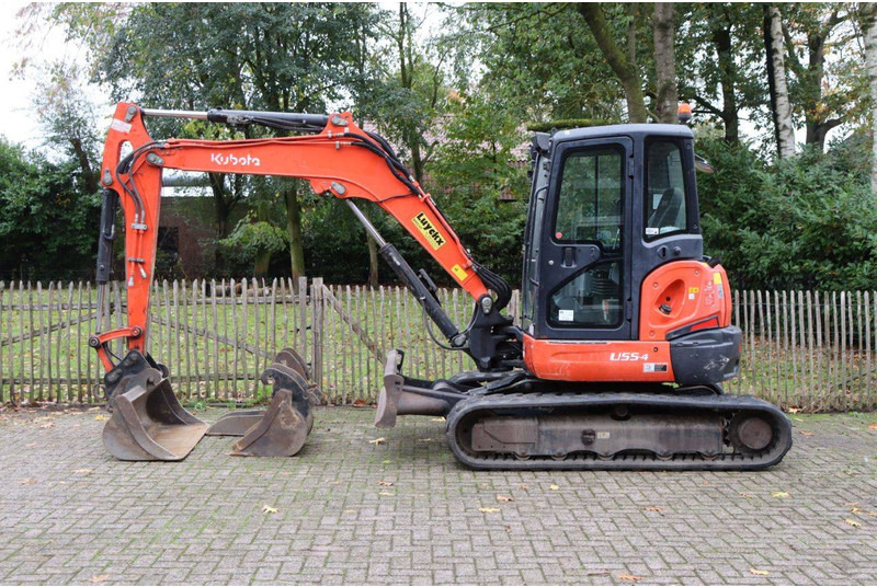 Kubota U55-4 - מחפר סורק: תמונה 2 Kubota U55-4 - מחפר סורק: תמונה 2