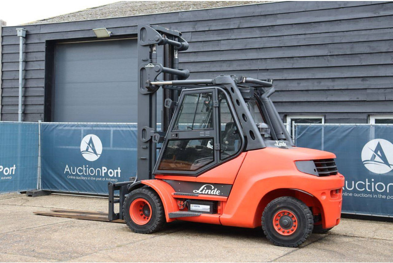 Linde H80D-01/900 - מלגזת סולר: תמונה 3 Linde H80D-01/900 - מלגזת סולר: תמונה 3