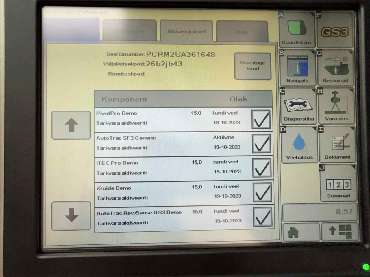 JOHN DEERE Starfire - מערכת ניווט עבור טרקטור חקלאי: תמונה 5 JOHN DEERE Starfire - מערכת ניווט עבור טרקטור חקלאי: תמונה 5