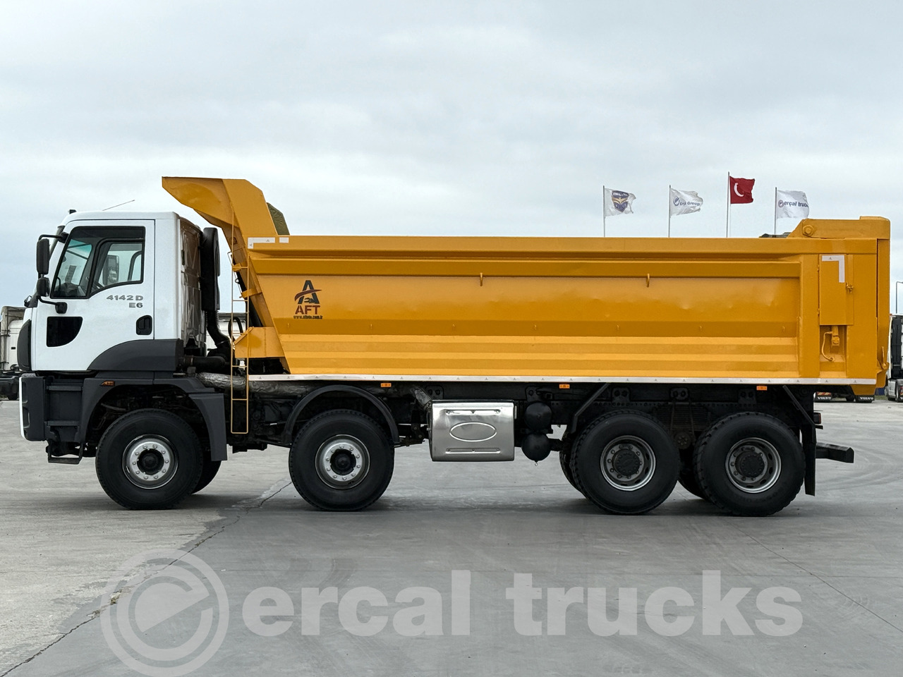 FORD 2017 FORD 4142 D /AC-EURO6-8X4 HARDOX TIPPER - מזהיר: תמונה 5 FORD 2017 FORD 4142 D /AC-EURO6-8X4 HARDOX TIPPER - מזהיר: תמונה 5