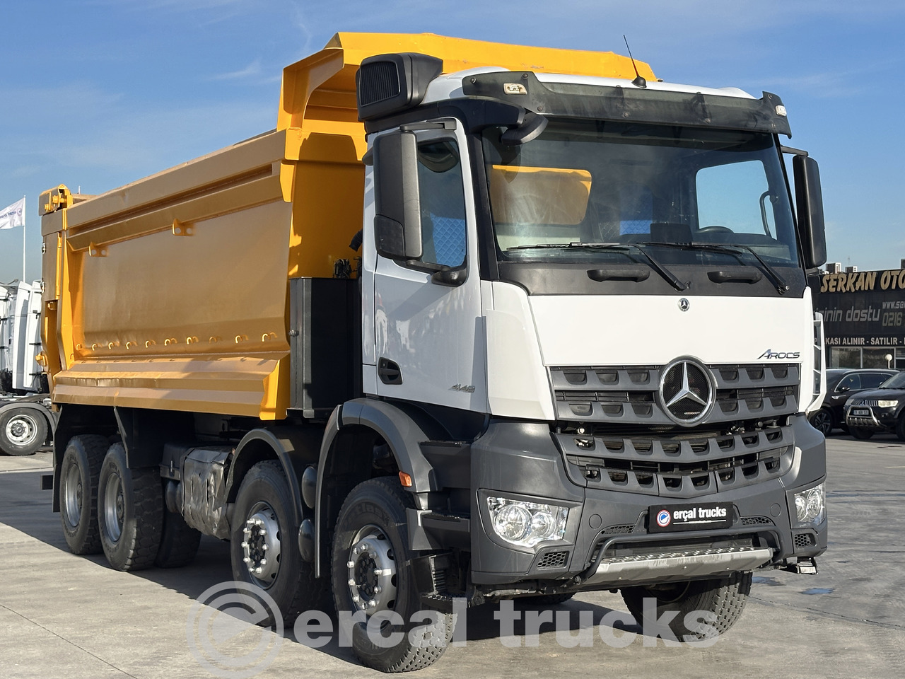 MERCEDES 2021 MERCEDES AROCS 4142/AUTO-AC-EURO6-8X4 HARDOX TIPPER - מזהיר: תמונה 3 MERCEDES 2021 MERCEDES AROCS 4142/AUTO-AC-EURO6-8X4 HARDOX TIPPER - מזהיר: תמונה 3