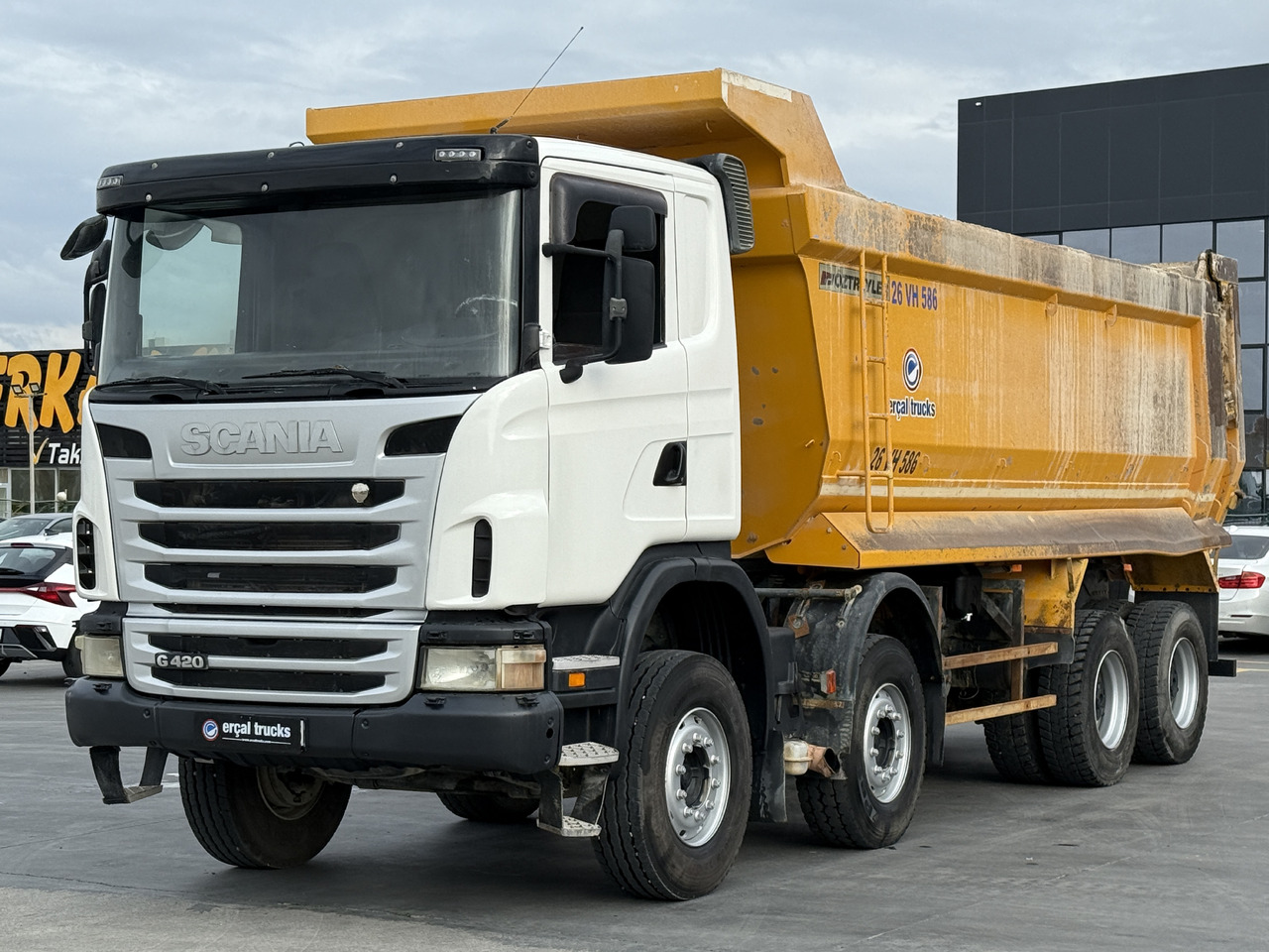 SCANIA 2012 G420/MANUAL-8X4-EURO5-HARDOX TIPPER 11 PCS - מזהיר: תמונה 1 SCANIA 2012 G420/MANUAL-8X4-EURO5-HARDOX TIPPER 11 PCS - מזהיר: תמונה 1