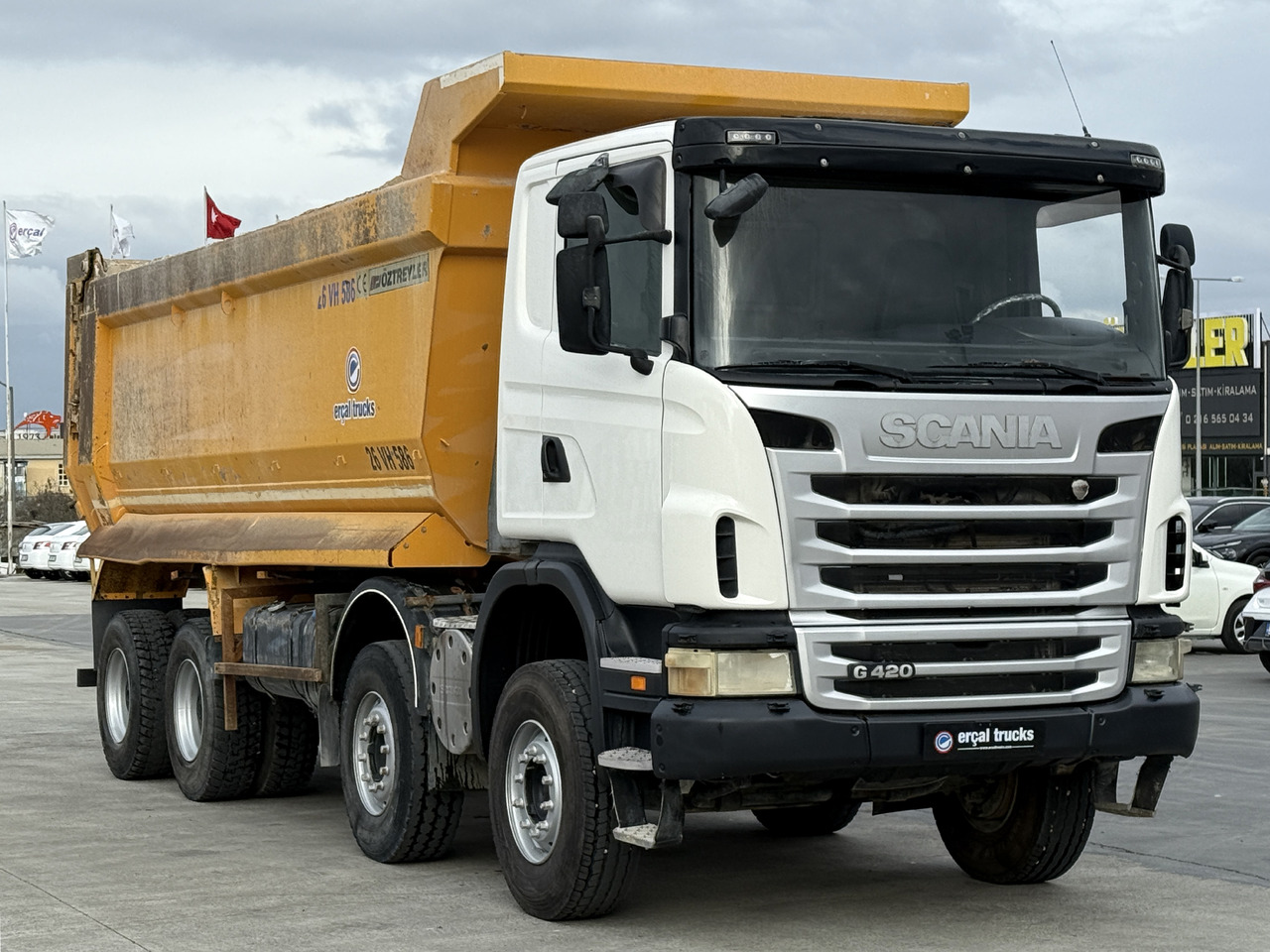 SCANIA 2012 G420/MANUAL-8X4-EURO5-HARDOX TIPPER 11 PCS - מזהיר: תמונה 3 SCANIA 2012 G420/MANUAL-8X4-EURO5-HARDOX TIPPER 11 PCS - מזהיר: תמונה 3