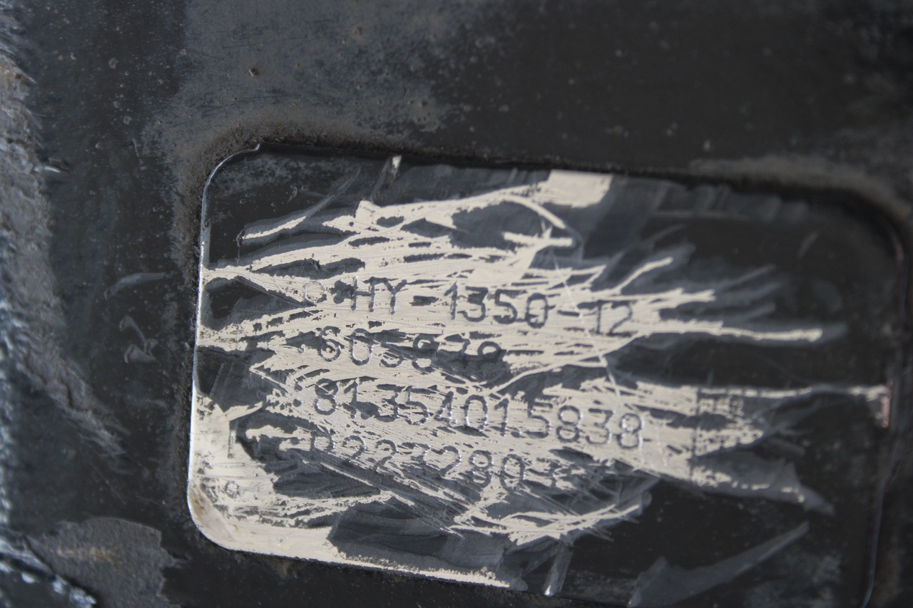 AXA SPATE MAN TGX HY-1350-12, 81.35401.5838 - סרן אחורי עבור משאית: תמונה 2 AXA SPATE MAN TGX HY-1350-12, 81.35401.5838 - סרן אחורי עבור משאית: תמונה 2