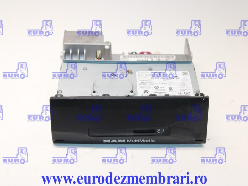 CALCULATOR UNITATE MULTIMEDIA MMTA3 MAN TGX TG3 81.28100.6085 - ECU עבור משאית: תמונה 1 CALCULATOR UNITATE MULTIMEDIA MMTA3 MAN TGX TG3 81.28100.6085 - ECU עבור משאית: תמונה 1