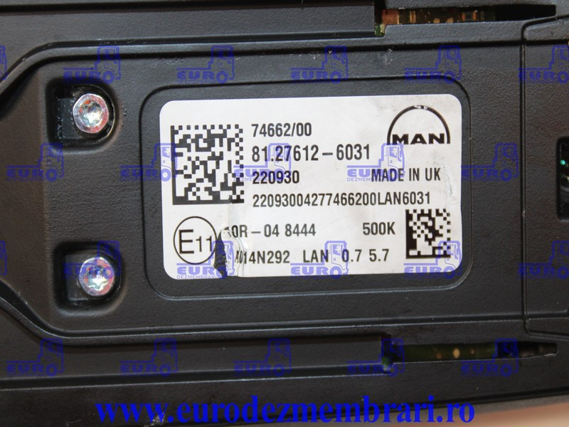 CAMERA RADAR MAN TGX TG3 81.27612.6031 - ECU עבור משאית: תמונה 2 CAMERA RADAR MAN TGX TG3 81.27612.6031 - ECU עבור משאית: תמונה 2
