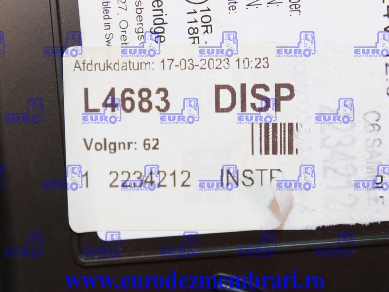 CEAS BORD DIGITAL DAF XF XG 2234212 - לוח מחוונים עבור משאית: תמונה 5 CEAS BORD DIGITAL DAF XF XG 2234212 - לוח מחוונים עבור משאית: תמונה 5