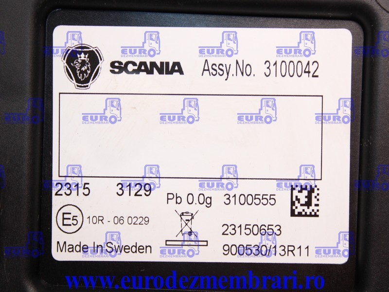 CEAS BORD SCANIA SUPER 3165898, 3139221, 3111299, 3086788, 3069731, 3029711, 2994191, 2943791, 2914824, 2863485, 2870417, 2801311, 2868366, 2839600, 2797228, 2797424, 2717225, 2709872, 2621910, 256676 - לוח מחוונים עבור משאית: תמונה 3 CEAS BORD SCANIA SUPER 3165898, 3139221, 3111299, 3086788, 3069731, 3029711, 2994191, 2943791, 2914824, 2863485, 2870417, 2801311, 2868366, 2839600, 2797228, 2797424, 2717225, 2709872, 2621910, 256676 - לוח מחוונים עבור משאית: תמונה 3