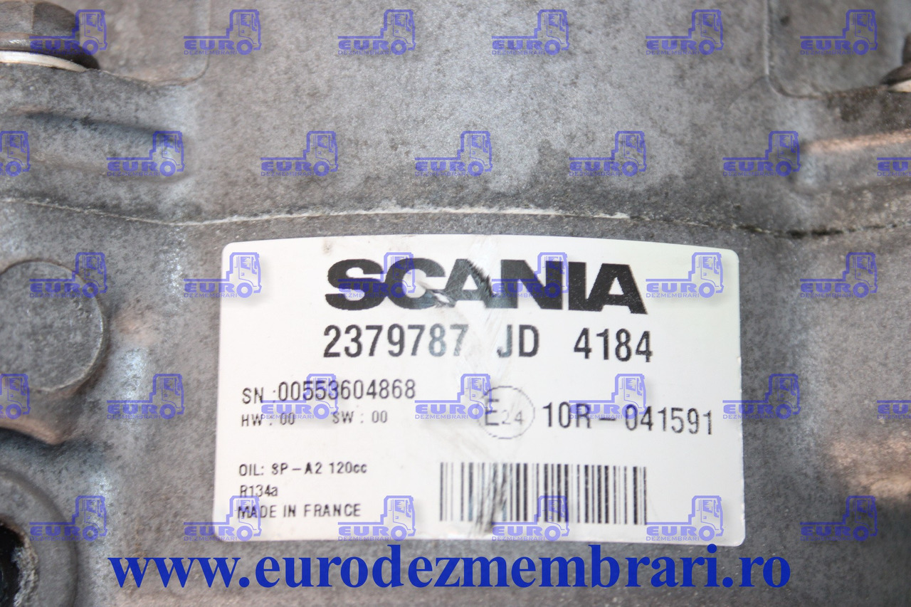 COMPRESOR CLIMA STATIONARE SCANIA 2379787 - מדחס מזגן עבור משאית: תמונה 2 COMPRESOR CLIMA STATIONARE SCANIA 2379787 - מדחס מזגן עבור משאית: תמונה 2