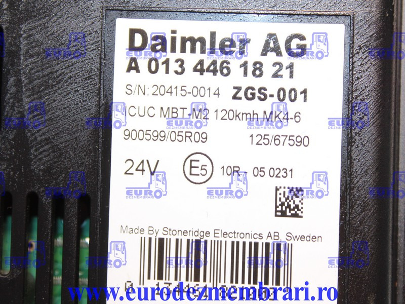 ELEMENT BORD CEAS BORD MERCEDES ACTROS MP4 A0134461821 - לוח מחוונים עבור משאית: תמונה 2 ELEMENT BORD CEAS BORD MERCEDES ACTROS MP4 A0134461821 - לוח מחוונים עבור משאית: תמונה 2