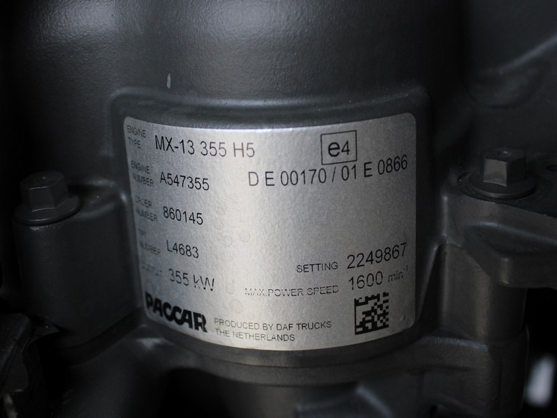 MOTOR DAF XF XG MX-13 355 H5 480CP EURO 6 2249867 - מנוע עבור משאית: תמונה 5 MOTOR DAF XF XG MX-13 355 H5 480CP EURO 6 2249867 - מנוע עבור משאית: תמונה 5