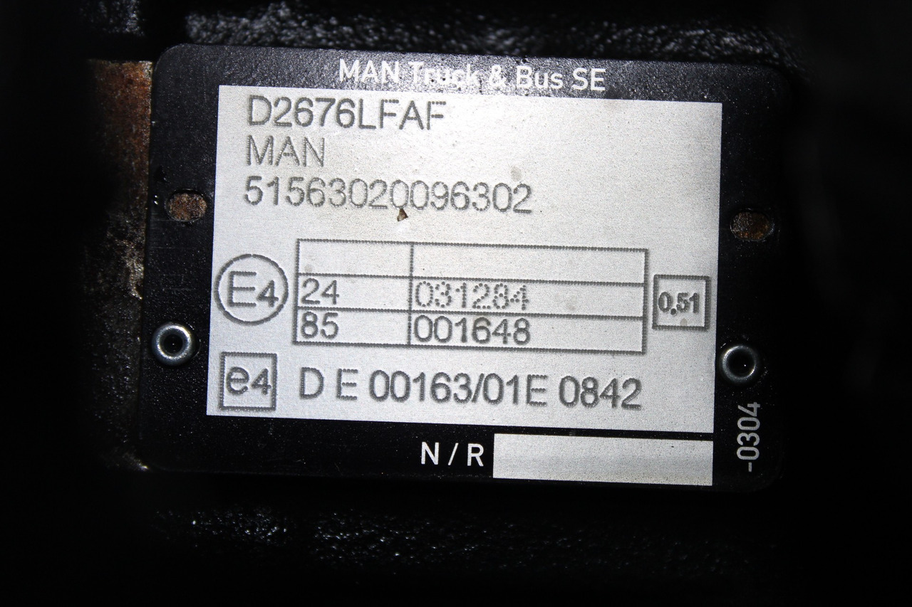 MOTOR MAN TGX TG3 D2676LFAF 510CP EURO 6 - מנוע עבור משאית: תמונה 5 MOTOR MAN TGX TG3 D2676LFAF 510CP EURO 6 - מנוע עבור משאית: תמונה 5