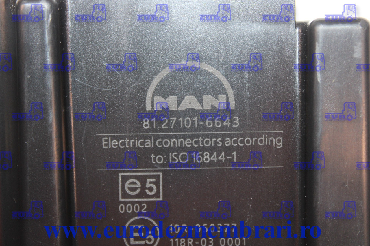 TAHOGRAF MAN TGX TG3 81.27101.6643 81.27101.6599 81.27101.6660 - ECU עבור משאית: תמונה 2 TAHOGRAF MAN TGX TG3 81.27101.6643 81.27101.6599 81.27101.6660 - ECU עבור משאית: תמונה 2