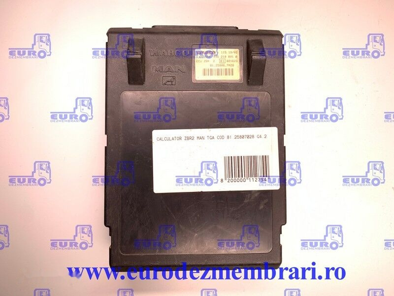 WABCO ZBR2 MAN - ECU עבור משאית: תמונה 2 WABCO ZBR2 MAN - ECU עבור משאית: תמונה 2