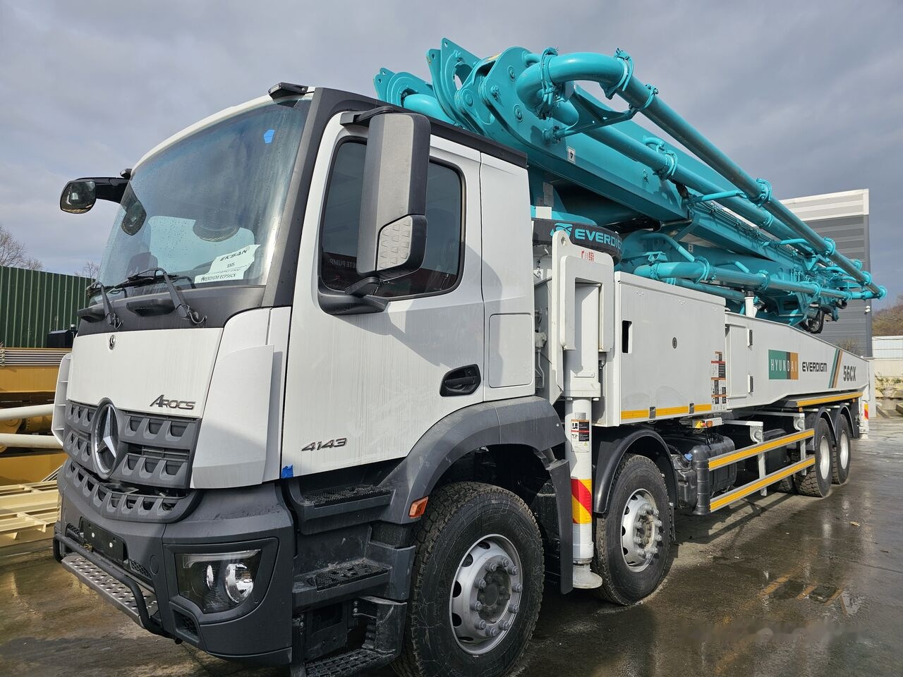 Mercedes-Benz Arocs 4143 P E6 - משאית משאבת בטון: תמונה 4 Mercedes-Benz Arocs 4143 P E6 - משאית משאבת בטון: תמונה 4